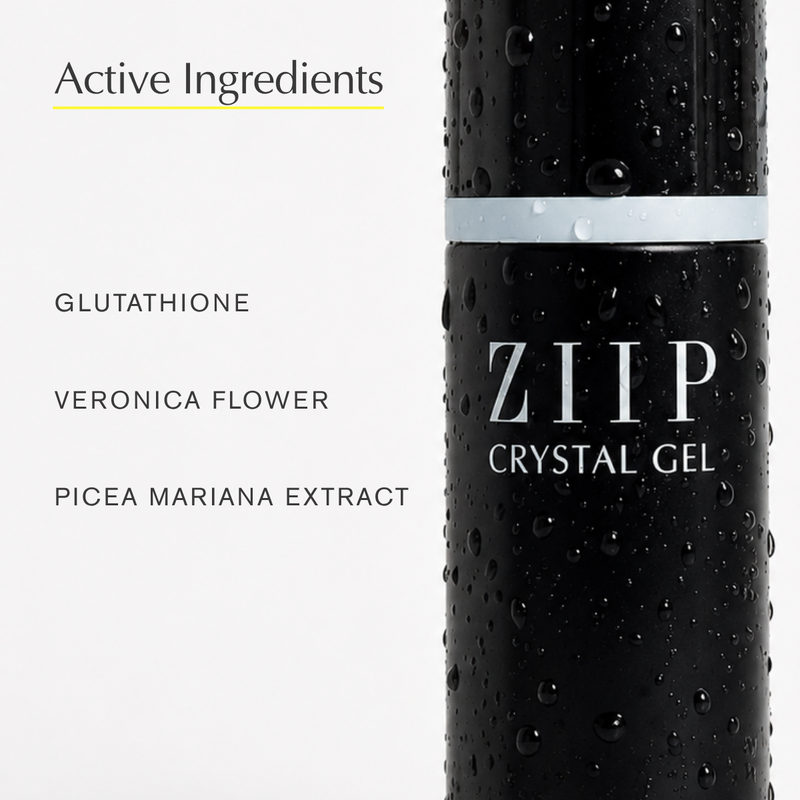 ZIIP Crystal Gel active ingredients