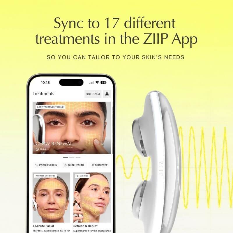 Microcurrent Facial Device | ZIIP HALO – ZIIP CA