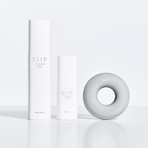 ZIIP DOT Gray & Clear Gel