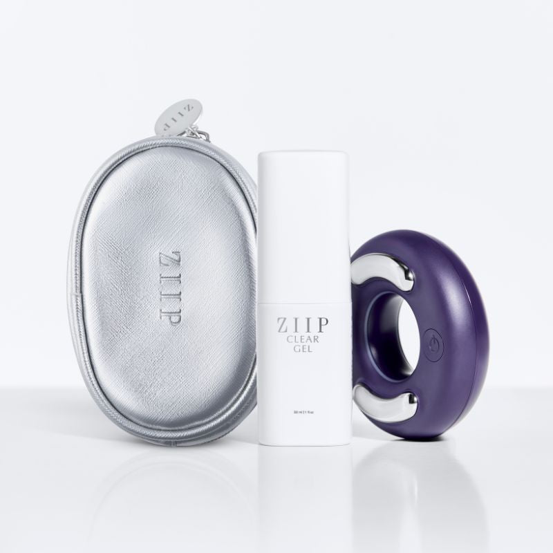 ZIIP DOT Purple & Case
